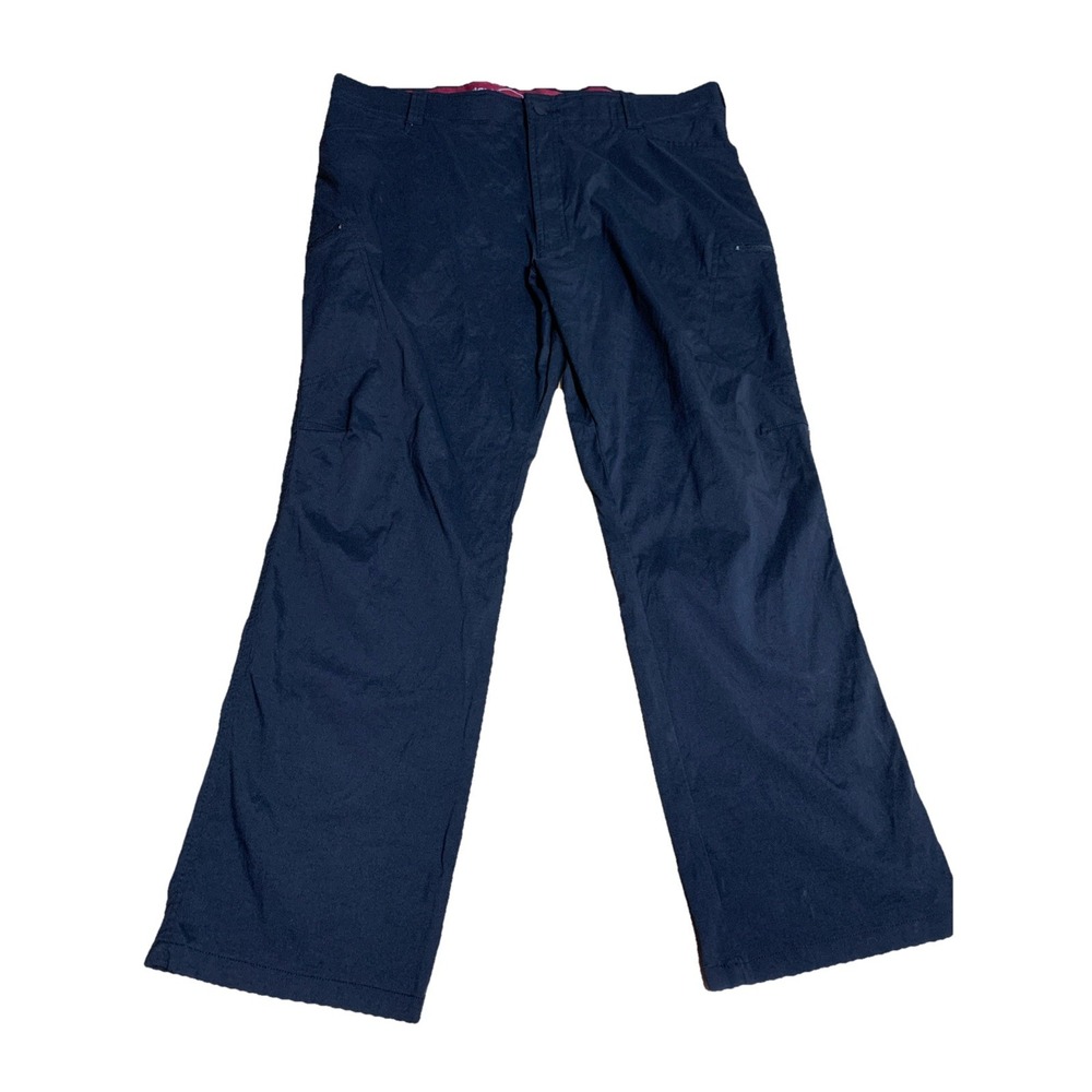 WRANGLER OUTDOORS SERIES Stretch-Waist Black Hiking Pants Men's Size‎ 42x30